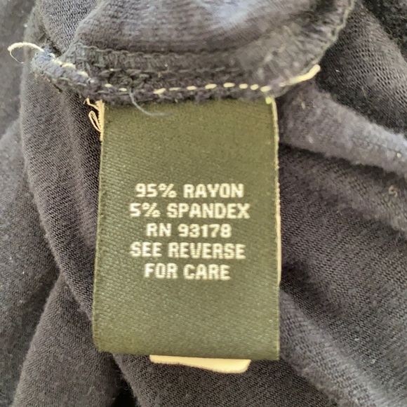 Premise Studio navy blue top - Picture 6 of 6